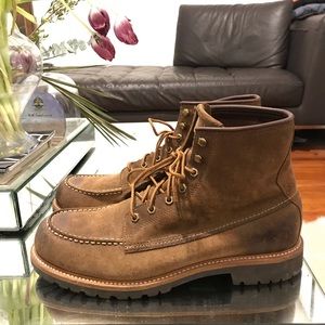 Frye Dakota Boots Leather Suede Size 13